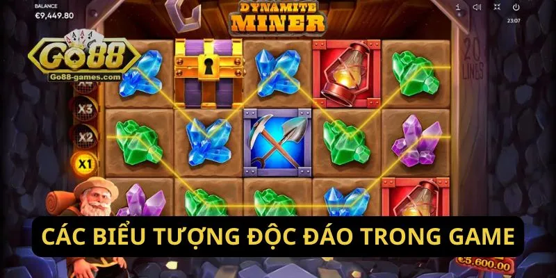 Các biểu tượng độc đáo trong game